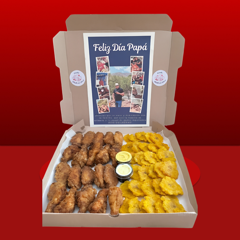 Box alitas broaster 2030